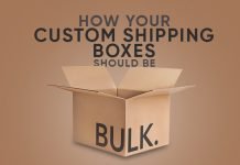How Your Custom Shipping Boxes Should Be shipping packaging boxes