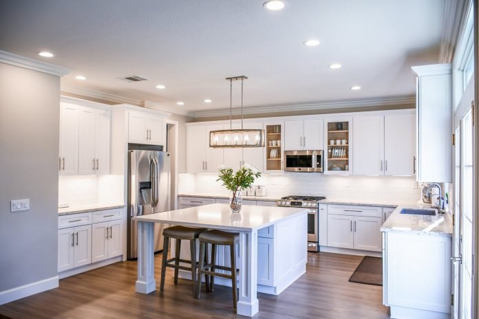 Modern U Shaped Kitchen