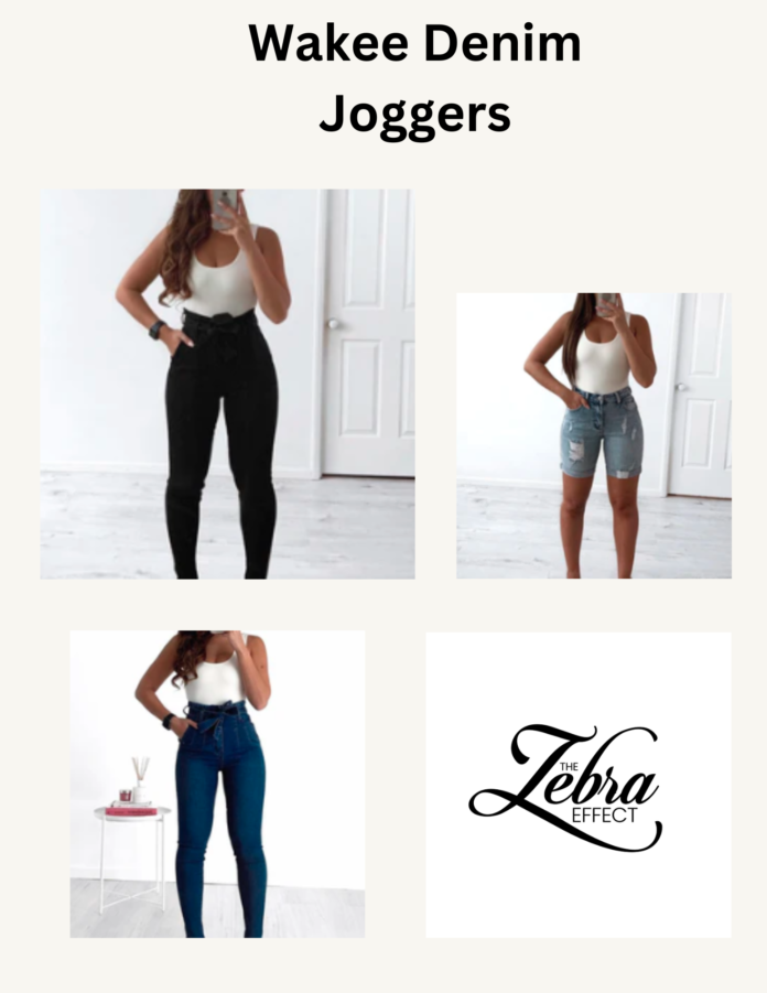 Wakee Denim Joggers