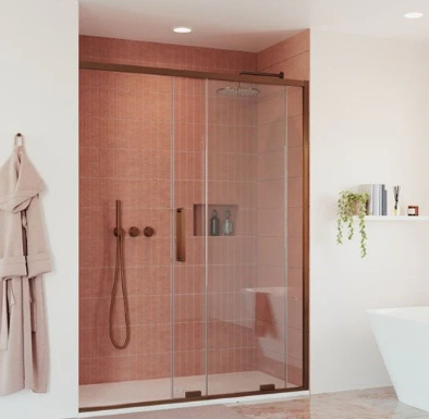 Elevate Your Bathroom with Elegant and Space-Saving Shower Doors Shower doors