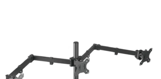 Triple Monitor Workstation Bundle: Build a More Productive Multi-Screen Setup triple monitor workstation bundle